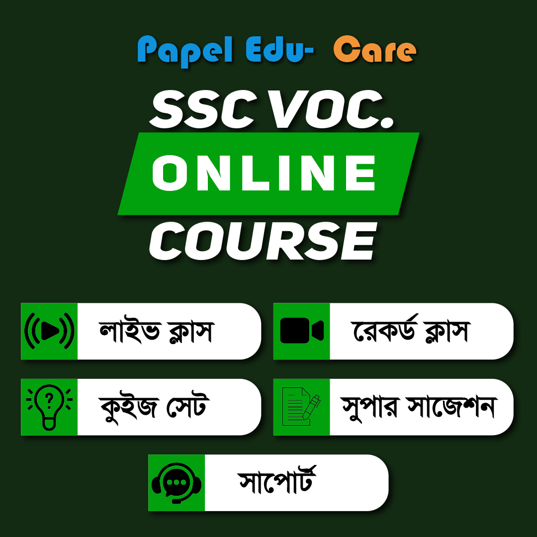 SSC Vocational Super Suggestions and online class