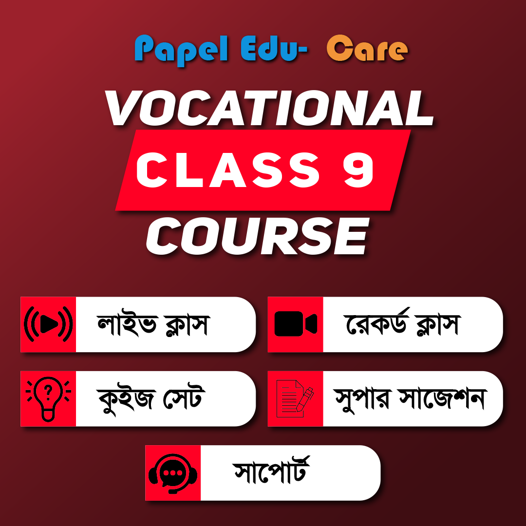 Vocational Class 9 Super Suggestions and Online Class